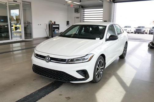 Pure White 2026 Volkswagen Jetta 1.5T Sport