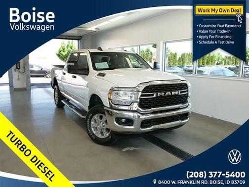 Bright White Clearcoat 2024 RAM 2500 Big Horn