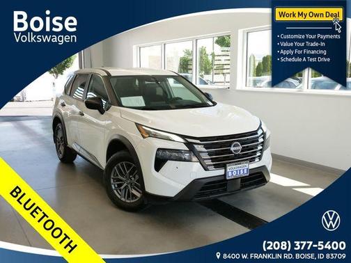 Glacier White 2024 Nissan Rogue S