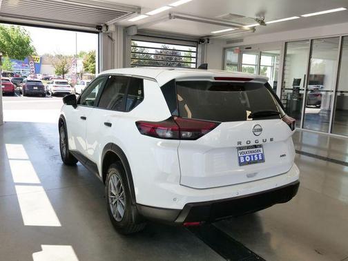 Glacier White 2024 Nissan Rogue S