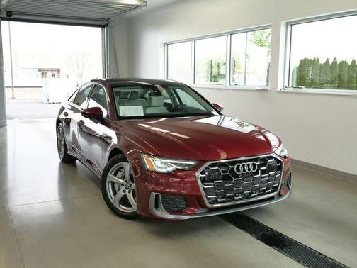 Grenadier Red Metallic 2025 Audi A6 55 Premium Plus