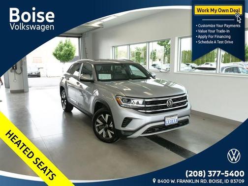 Pyrite Silver Metallic 2023 Volkswagen Atlas Cross Sport 2.0T SE