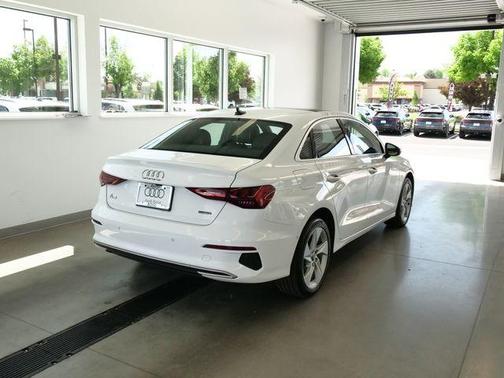 Ibis White 2023 Audi A3 40 Premium