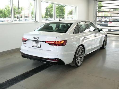 Glacier White Metallic 2023 Audi S4 3.0T Premium Plus