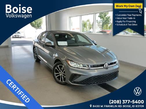 Platinum Gray Metallic 2026 Volkswagen Jetta 1.5T Sport