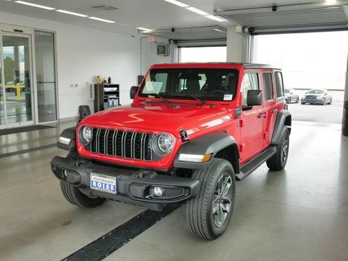 Firecracker Red Clearcoat 2025 Jeep Wrangler 4xe Sport