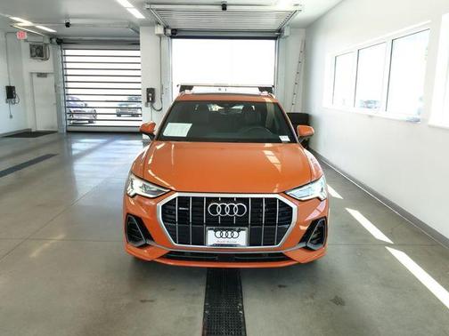 Pulse Orange 2023 Audi Q3 45 S line Premium