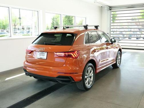 Pulse Orange 2023 Audi Q3 45 S line Premium