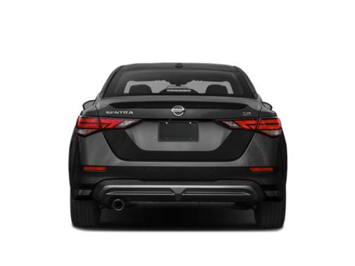Aspen White Tricoat/Super Black 2022 Nissan Sentra SR