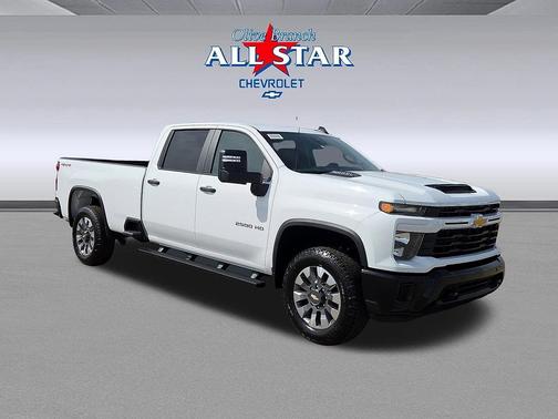 Summit White 2026 Chevrolet Silverado 2500 Custom