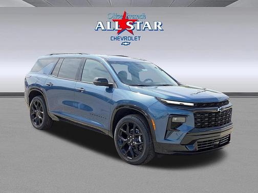 Lakeshore Blue Metallic 2026 Chevrolet Traverse RS