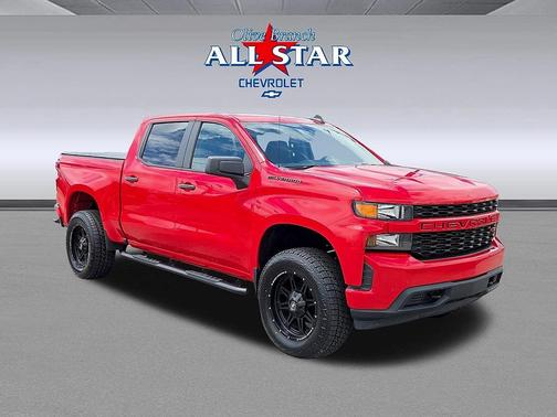 Red Hot 2022 Chevrolet Silverado 1500 Limited Custom