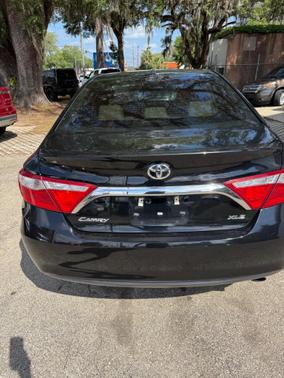 BLACK 2016 Toyota Camry XLE