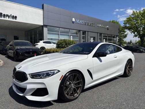 Alpine White 2021 BMW M850 xDrive