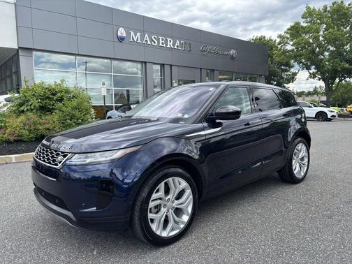 Portofino Blue Metallic 2021 Land Rover Range Rover Evoque SE