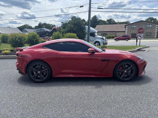 Red 2020 Jaguar F-TYPE SVR AWD Automatic
