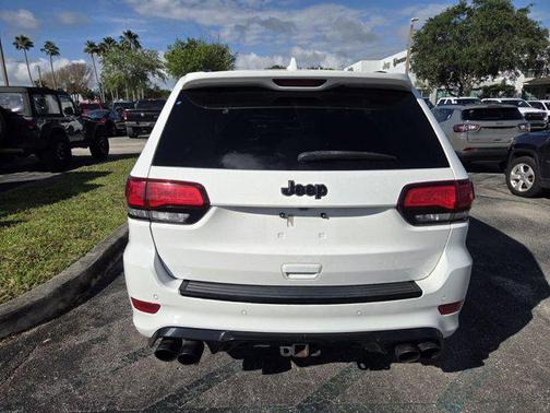 Bright White Clearcoat 2018 Jeep Grand Cherokee Trackhawk