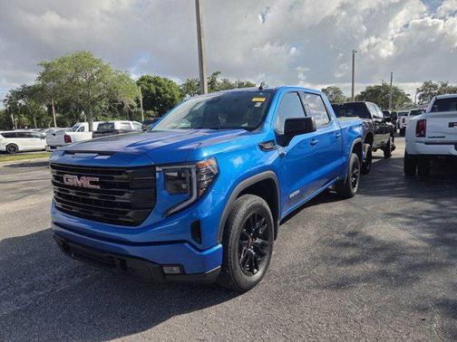 Dynamic Blue Metallic 2024 GMC Sierra 1500 Elevation