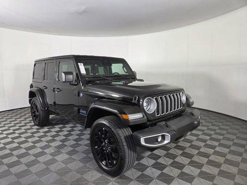 Black Clearcoat 2025 Jeep Wrangler 4xe Sahara