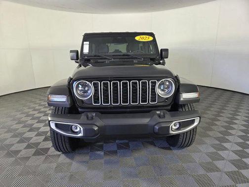 Black Clearcoat 2025 Jeep Wrangler 4xe Sahara
