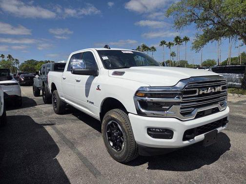 Bright White Clearcoat 2026 RAM 2500 Laramie Crew Cab 4x4 6'4' Box