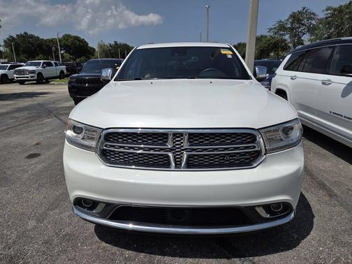 Vice White Tri-Coat Pearl 2017 Dodge Durango Citadel