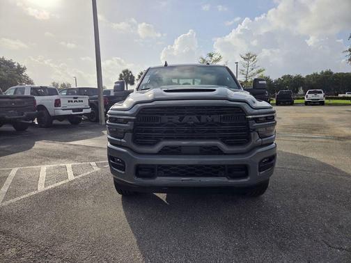 Ceramic Gray Clearcoat 2026 RAM 3500 Laramie Mega Cab 4x4 6'4' Box