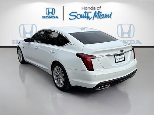Summit White 2023 Cadillac CT5 Luxury
