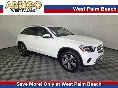 White 2022 Mercedes-Benz GLC 300 4MATIC