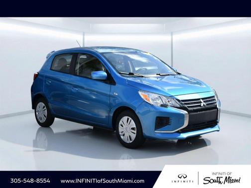Sapphire Blue Metallic w/Black Roof 2024 Mitsubishi Mirage ES