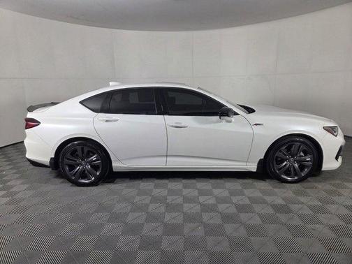 Platinum White Pearl 2022 Acura TLX A-Spec