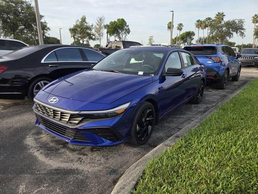 Intense Blue 2026 Hyundai ELANTRA Sport