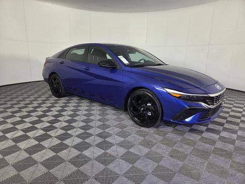 Intense Blue 2026 Hyundai ELANTRA Sport