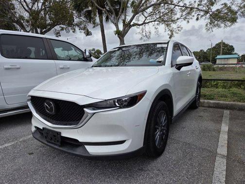 Snowflake White Pearl Mica 2021 Mazda CX-5 Sport