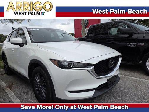 Snowflake White Pearl Mica 2021 Mazda CX-5 Sport