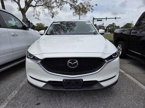 Snowflake White Pearl Mica 2021 Mazda CX-5 Sport