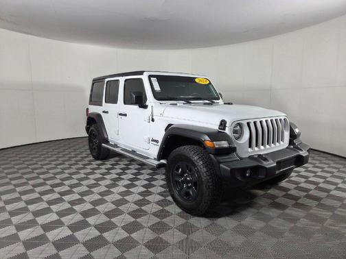 Bright White Clearcoat 2022 Jeep Wrangler Unlimited Sport