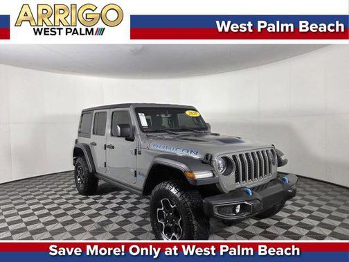 Sting-Gray Clearcoat 2023 Jeep Wrangler 4xe Rubicon