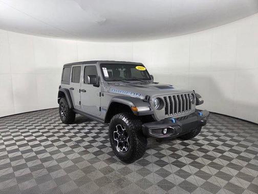 Sting-Gray Clearcoat 2023 Jeep Wrangler 4xe Rubicon