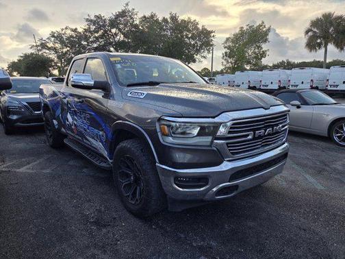 Granite Crystal Metallic Clearcoat 2020 RAM 1500 Laramie