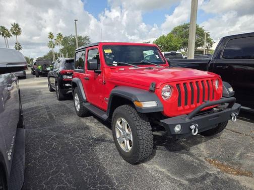Firecracker Red Clearcoat 2018 Jeep Wrangler Sport S