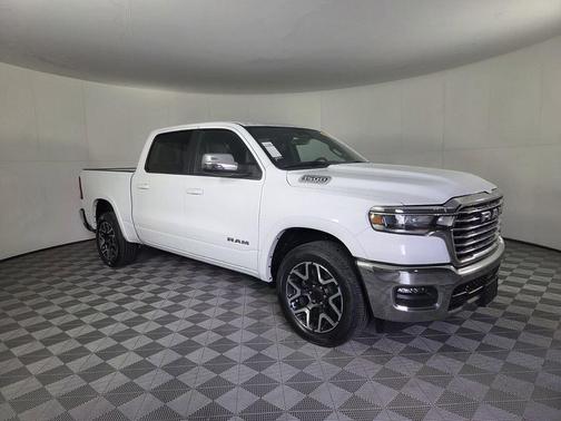 Bright White Clearcoat 2025 RAM 1500 Laramie