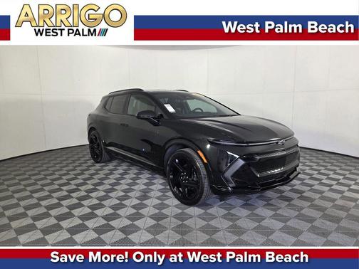 Black 2025 Chevrolet Equinox EV RS