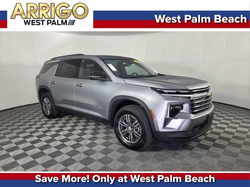 Sterling Gray Metallic 2024 Chevrolet Traverse LT