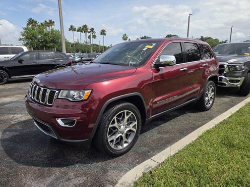 Velvet Red Pearlcoat 2021 Jeep Grand Cherokee Limited