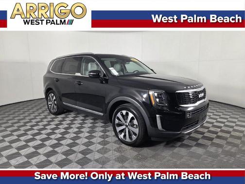 Ebony Black 2022 Kia Telluride EX