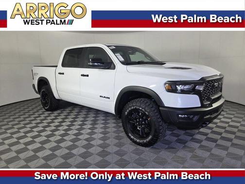 Bright White Clearcoat 2026 RAM 1500 Rebel