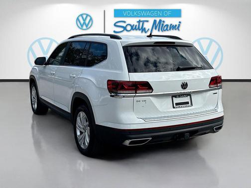 Pure White 2023 Volkswagen Atlas 3.6L SE w/Technology