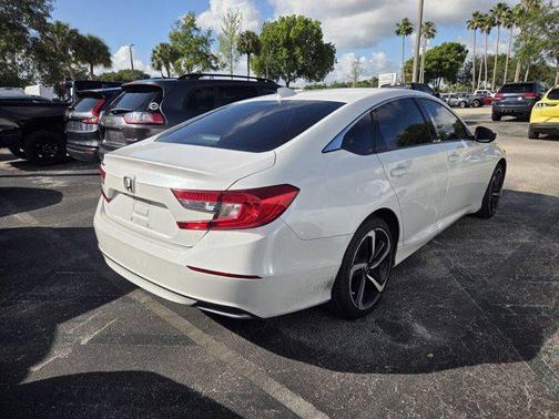 Platinum White Pearl 2022 Honda Accord LX 1.5T