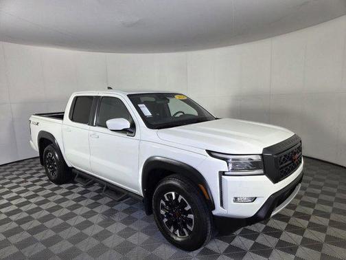 Glacier White 2023 Nissan Frontier PRO-X